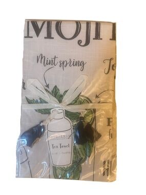 NEW Shiraleah Mojito Tea Towel